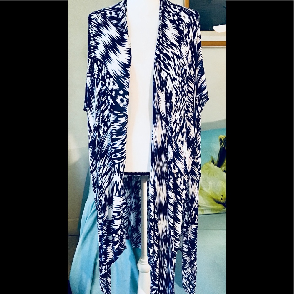 Michael Stars summer long cover up kimono. OS